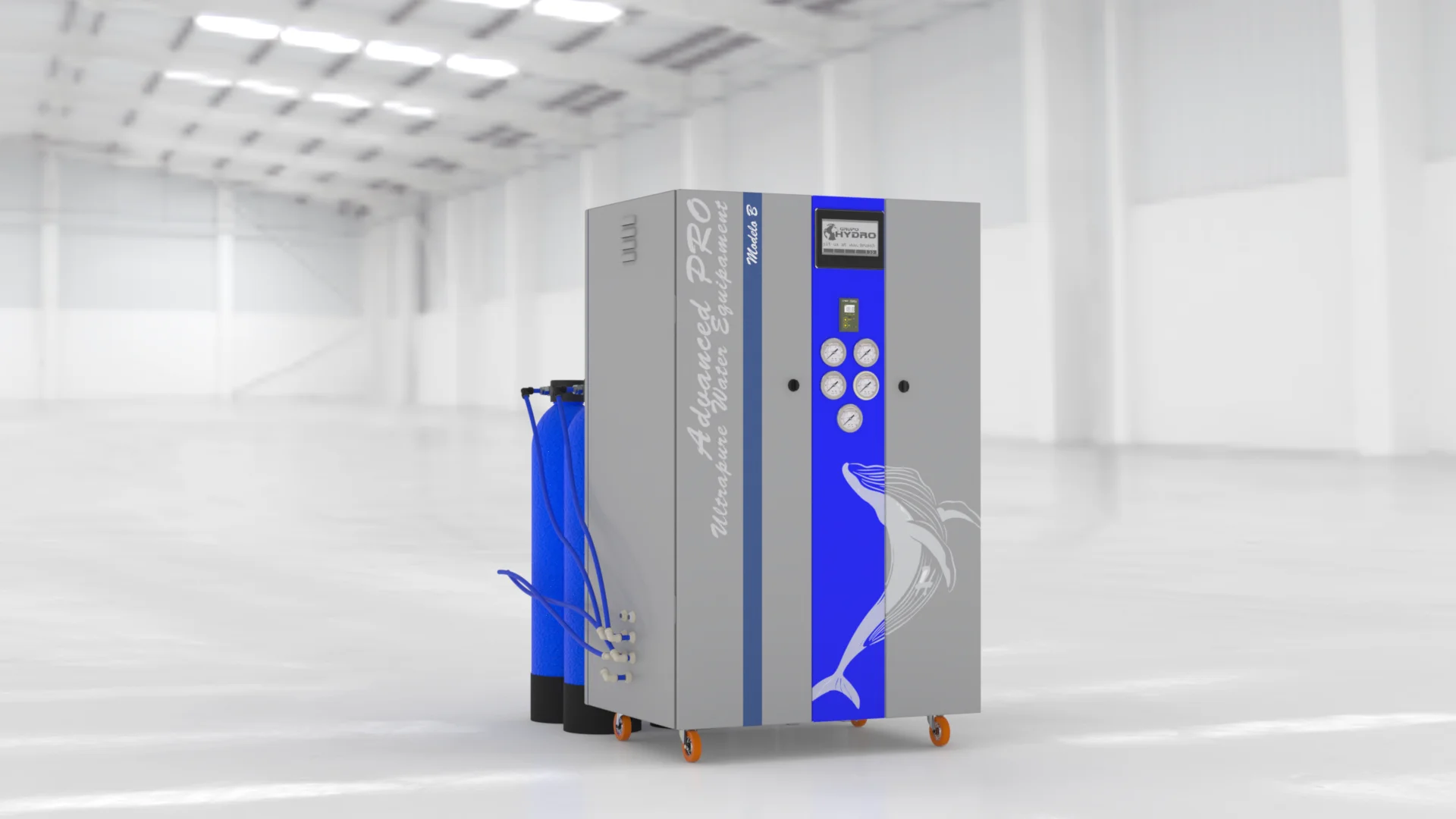 ADVANCED PRO Modelo B - vista isométrica alternativa