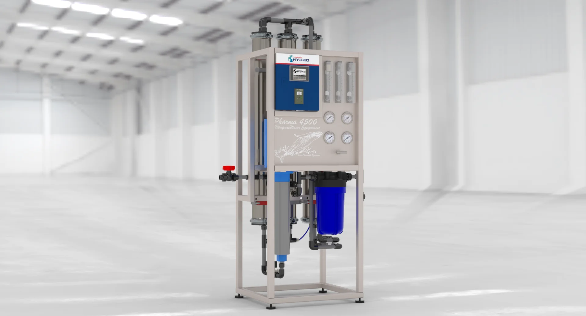 PHARMA 4500 - vista isométrica alternativa